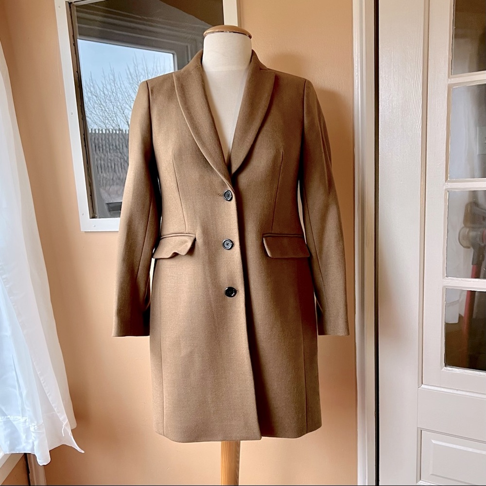 J Crew wool dress coat